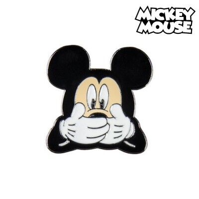 Pin Mickey Mouse Metal Negro